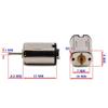 1PC 8mm*10mm FF-M20 Metal Brush Electronic Starter DC 3V 5V 6V 27900RPM High Speed for Precision Digital Camera Toy Car Boat Model view 3