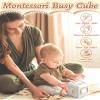 Kidific 6 in 1 Busy Cube Montessori Toys for 1 Year Old Boy, Baby Sensory Toys for Ages 1-3, Toddler Learning Activities Stocking Stuffers Travel Toy Birthday Gift for 1 2 3 Year Old Boy Girl view 2
