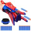 Excitobo Superhero Web Shooters for Kids Age 8-12, Adjustable Wrist Launcher Slinging Toy Set with 20 Darts, Ideal Birthday for Boys & Girls Imaginative Role-Playing Costume Accessory view 1