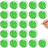 YSBJKWCF 24 Pack Back to School Gifts Green Pixel-Themed LED Light Up Yo Yo Balls Party Favors LED Lighted Yo Yo Bulk Pixel Theme Toy for Girls Boys view 1