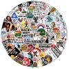 100Pcs Cute Prank Meme Stickers Funny Meme Sticker for Water Bottles Funny Laptop Luggage Computer Scrapbooking Kids Teens Girls Boys Adults Toddlers Waterproof Aesthetic Sticker Vinyl Decals view 1