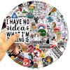 100Pcs Cute Prank Meme Stickers Funny Meme Sticker for Water Bottles Funny Laptop Luggage Computer Scrapbooking Kids Teens Girls Boys Adults Toddlers Waterproof Aesthetic Sticker Vinyl Decals view 2
