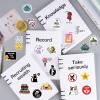 100Pcs Cute Prank Meme Stickers Funny Meme Sticker for Water Bottles Funny Laptop Luggage Computer Scrapbooking Kids Teens Girls Boys Adults Toddlers Waterproof Aesthetic Sticker Vinyl Decals view 3