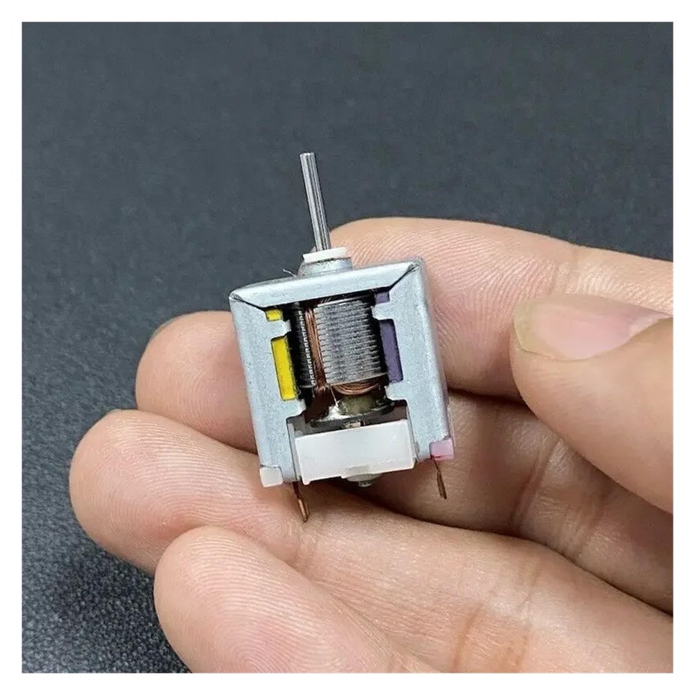 18mm Square 020 Carbon Brush Electronic Starter DC 1.5V-6V 25500RPM High Speed DIY Toy Car Boat Model