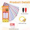 Bewudy 15 Multiplication Flashcards, Math Flashcards, 0-12 Multiplications Table Flashcard, Times Tables Poster with 2 Dry Erase Markers and 1 Ring view 3