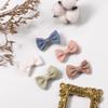 10PCS Baby Girl Hair Bow Clips  Non-Slip Fully Lined Cotton Alligator Barrettes for Infant & Toddler Fine Hair view 4