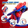 2 Sets Superhero Web Shooters for Kids Age 8-12, Adjustable Wrist Launcher Slinging Toy Set with 40 Darts,Ideal Birthday for Boys & Girls Imaginative Role-Play Costume Accessory view 4