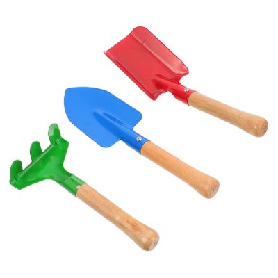 Milisten 1Set Gardening Tool for Rake and Shovel Playset for Beach and Garden Fun and Gardening for Boys for Outdoor Activities