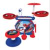 Lexibook, Spider-Man, Electronic Set for Children, Musical Toy Game, Realistic Drum Sound, 8-Keys Keyboard, MP3 Plug, seat Included, Blue/red, K610SP view 1