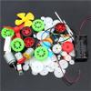 0.5M DIY Plastic Gear Set for Craft Projects, 46-Piece Kit with Multiple Gears & Accessories(11 Plastic Gear Packs) view 4