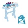 Lexibook, Frozen, Electronic Keyboard with seat, Microphone, MP3 Player, Sound Effects, Demo Tunes, Blue/Purple, K707FZ view 1