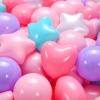Heopeis Star Ball Pit Balls 50 200 500 Count Plastic Balls for Toddlers Phthalate Free BPA Free Crush Proof Balls for Kids Ball Pit Play Tent Indoor Outdoor view 2