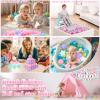 Heopeis Star Ball Pit Balls 50 200 500 Count Plastic Balls for Toddlers Phthalate Free BPA Free Crush Proof Balls for Kids Ball Pit Play Tent Indoor Outdoor view 4