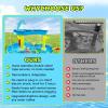 Dolphin Shaped Water Table Pump, Cordless Rechargeable Pump for Water Tables, 3 Hours Non-Stop Water Fountain Play, Easy Tool-Free Installation, Water Play Accessories for Toddlers & Kids view 4