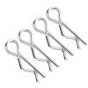 Stainless Steel RC Body Clips for /12 /14 Scale Remote Control Cars Universal Fit Replacement R Pins Compatible with 144001 144010 view 4
