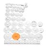 0.5M DIY Plastic Gear Set for Craft Projects, 46-Piece Kit with Multiple Gears & Accessories(50 Gear Packs) view 1