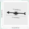 24 Pcs Transparent Spinners Clear Math Spinner Game Spinners Dry Erase with Rotating Arrow for Classroom Activities view 2