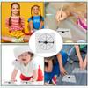 24 Pcs Transparent Spinners Clear Math Spinner Game Spinners Dry Erase with Rotating Arrow for Classroom Activities view 4