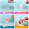 20 PCS Miniature Drink Marker Kit, Miniature Food Toys, Kitchen Pretend Food DIY Crafts Kits for Kids Ages 8-12, Girls Gift for Christmas, Birthday, Collectors, Resin Play, NOT Edible view 2
