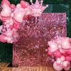 10pcs Pink Crown Balloons And Pink Bow Balloon, Light Bows Balloons, Large Pastel Crown Foil Balloon With Two Sizes For Birthday Baby Shower Theme Party Wedding Bridal Shower Decoration view 4