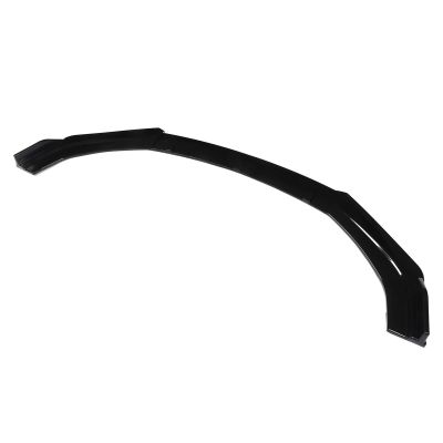 3pcs Front Bumper Lip Splitter Front Bumper Lip Splitter Kit Universal Front Spoiler Body Kit