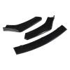 3pcs Front Bumper Lip Splitter Front Bumper Lip Splitter Kit Universal Front Spoiler Body Kit view 2