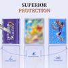 200 Count Hard Card Sleeves, Premium Plastic Card Sleeves, Sports Baseball Trading PKM Cards Holder Protectors (100 Hard Sleeve + 100 Soft Sleeve) view 4