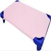 100% Cotton (Pack of 72) Standard Size Daycare/Pre-School Cot Sheets - 22"x 40" for Boys and Girs - Nap time Sheet Cot Bed Fitted Sheet Cover for Todder and Preschool - Pink view 1