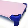 100% Cotton (Pack of 72) Standard Size Daycare/Pre-School Cot Sheets - 22"x 40" for Boys and Girs - Nap time Sheet Cot Bed Fitted Sheet Cover for Todder and Preschool - Pink view 3