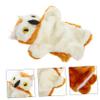 BESPORTBLE Cartoon Plush Owl Hand Puppet Role Play for Storytelling Imagination Activities and Parent Interaction Present for Early Education view 2