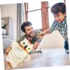 BESPORTBLE Cartoon Plush Owl Hand Puppet Role Play for Storytelling Imagination Activities and Parent Interaction Present for Early Education view 4