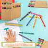 36 Pack Mini Crayon Boxes Color Crayons Bulk Wrapped Wax Crayons Pack Classroom Art Craft School Kids Student Teacher Party Supplies Birthdays Gifts view 4