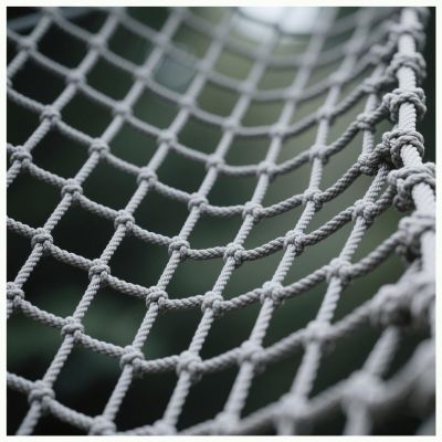 Outdoor Climbing Net - Durable Polyamide Rope Cargo Net for Treehouse & Playground Adventure, 100x500cm, Perfect for Swingset Accessories & Active Play