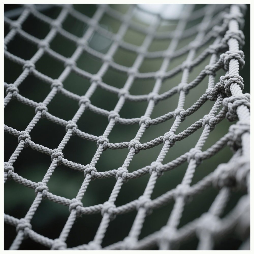 Outdoor Climbing Net - Durable Polyamide Rope Cargo Net for Treehouse & Playground Adventure, 100x500cm, Perfect for Swingset Accessories & Active Play