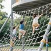 Outdoor Climbing Net - Durable Polyamide Rope Cargo Net for Treehouse & Playground Adventure, 100x500cm, Perfect for Swingset Accessories & Active Play view 2