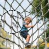 Outdoor Climbing Net - Durable Polyamide Rope Cargo Net for Treehouse & Playground Adventure, 100x500cm, Perfect for Swingset Accessories & Active Play view 3