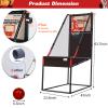 63.7" New Arcade Basketball Game Indoor for Toddlers & Kid 5-7, 8-12 - Basketball Hoop for Kids 3-12 with Wooden Board - Kids Basketball Hoop, Fun Basketball Toys & Gifts for Boys view 2