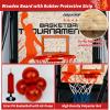 63.7" New Arcade Basketball Game Indoor for Toddlers & Kid 5-7, 8-12 - Basketball Hoop for Kids 3-12 with Wooden Board - Kids Basketball Hoop, Fun Basketball Toys & Gifts for Boys view 3