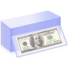 Enpoint 50 Pack Clear Currency Sleeves - Heavy Duty Dollar Bill Sleeves 6.9x2.9, Waterproof Money Holders Hard Plastic Sheet Protectors Currency Holder for Bills view 1