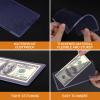 Enpoint 50 Pack Clear Currency Sleeves - Heavy Duty Dollar Bill Sleeves 6.9x2.9, Waterproof Money Holders Hard Plastic Sheet Protectors Currency Holder for Bills view 4