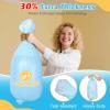 10 Pack Diaper Pail Refill Bags Compatible with Dekor Classic Diaper Pail, 40% Extra Length Refills Holds up to 6400 Diapers, Thickened Multi-layer Odor Control Diaper Bags (Baby Scent) view 4