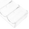 LIOOBO Acrylic Poker Chip Holder Tray for 100 Chips Design for Game Evenings and Parties view 4