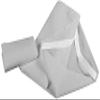 100% Cotton (Pack of 72) Standard Size Daycare/Pre-School Cot Sheets - 22"x 54" for Boys and Girs - Nap time Sheet Cot Bed Fitted Sheet Cover for Todder and Preschool - Light Gray view 3