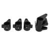 Axle Tube Link Mount Set Aluminum Counterweight Increase Link Rod Mount Adapter for SCX10 PRO Silver (Black) view 2