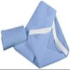 100% Cotton (Pack of 24) Standard Size Daycare/Pre-School Cot Sheets - 22"x 40" for Boys and Girs - Nap time Sheet Cot Bed Fitted Sheet Cover for Todder and Preschool - Light Blue view 3