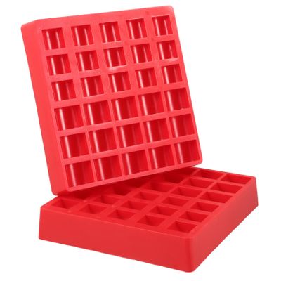 HYTROVE 2pcs Plastic Coin Holder Organizer for Quick Sorting Secure Storage and Easy Access Change Holder for Supermarket Cashiers and Coin Collectors