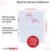 BCW LaserWeld 20-Pocket Coin Pages | 100 Count | Archival Acid-Free 3-Ring Binder Pages for Coins, Cards & Slides | Strong, Flat Laser-Welded Seams view 3