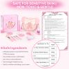 Kids Makeup Kit for Girls - 15 Pcs Real Washable Make Up Set - Non Toxic Toddlers Cosmetic with Letter Mouse Ear Purse - Easter Basket Stuffers for 3 4 5 6 7 8 Years Old Girls Birthday Gift - A view 3