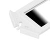 1 : 12 Dollhouse Mirror, 1:12 Vanity Elaborate Design Simulation Mirror, Miniature Furniture Bathroom White for Dollhouse Simulated Decoration view 4