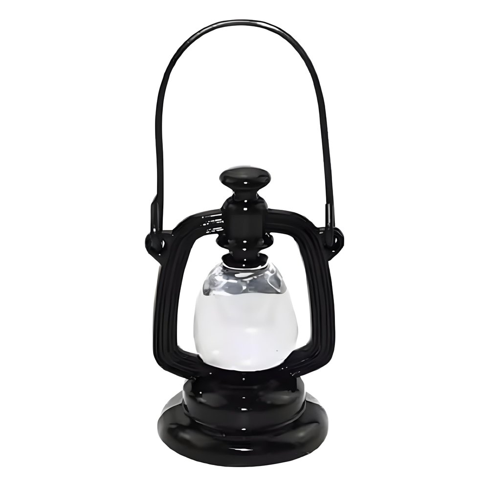 1:12 Dollhouse Lamp, Doll House Accessories and Furniture, Miniature Scene Model Hurricane Lantern Play Decoration